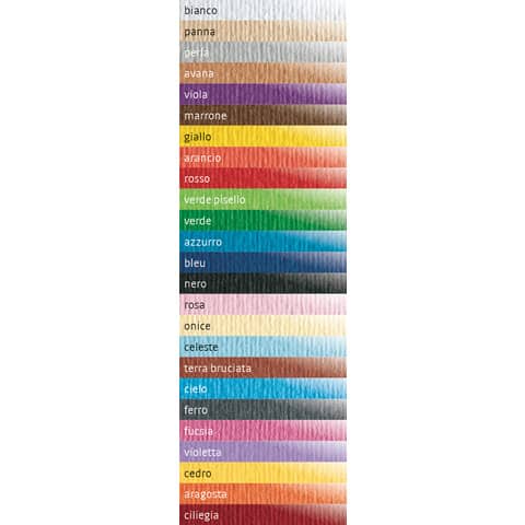 Cartoncino colorato Fabriano Elle Erre 70x100 cm 220 g conf. 10 fogli - china - 46470130